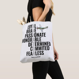 Traits van een Airman Tote Bag