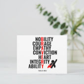 Traits van een Hero Briefkaart (Staand voorkant)