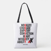 Traits van een Hero Tote Bag (Achterkant)
