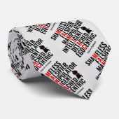 Traits van een Psychopath Stropdas (Opgerold)