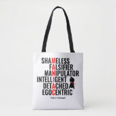 Traits van een Psychopath Tote Bag (Voorkant)
