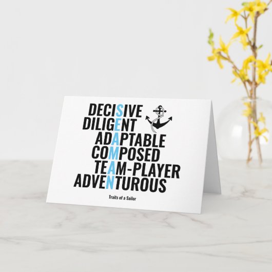 Traits van een verzender kaart (Gele Bloem)