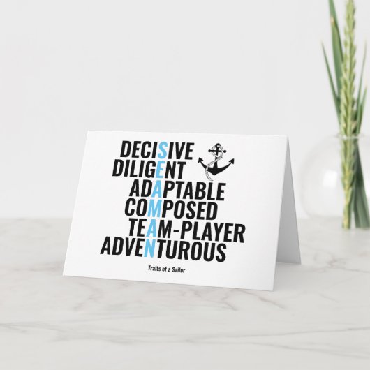 Traits van een verzender kaart (Voorkant)