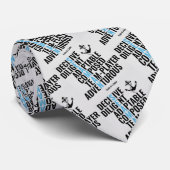 Traits van een verzender stropdas (Opgerold)