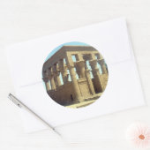 trajan philae ronde sticker (Envelop)