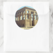trajan philae ronde sticker (Tas)