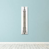 Trajan's column (graving) canvas afdruk (Insitu (Houten vloer))