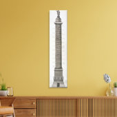 Trajan's column (graving) canvas afdruk (Insitu (Woonkamer))