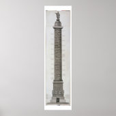 Trajan's column (graving) poster (Voorkant)
