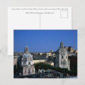 Trajan's Column Rome Italië Briefkaart (Voorkant / Achterkant)