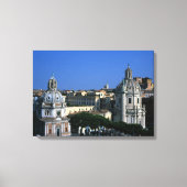 Trajan's Column Rome Italië Canvas Afdruk (Voorkant)