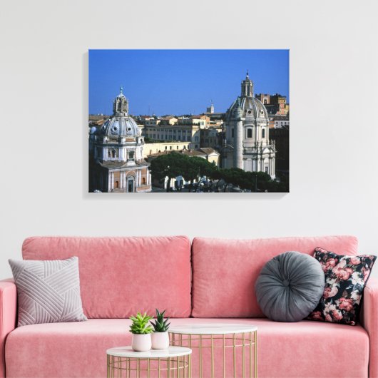 Trajan's Column Rome Italië Canvas Afdruk (Insitu (Woonkamer))