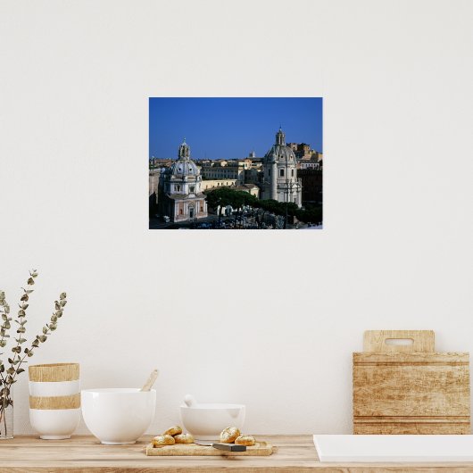 Trajan's Column Rome Italië Poster (Keuken)