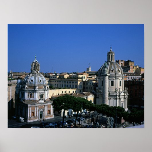 Trajan's Column Rome Italië Poster (Voorkant)