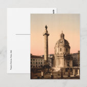 Trajan's Column, Rome, Lazio, Italië Briefkaart (Voorkant / Achterkant)