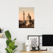 Trajan's Column, Rome, Lazio, Italië Poster (Thuiskantoor)