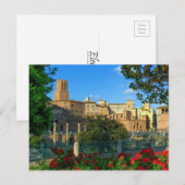 Trajan's forum, Traiani, Roma, Italië Briefkaart (Voorkant / Achterkant)