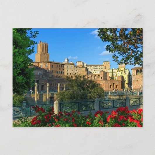 Trajan's forum, Traiani, Roma, Italië Briefkaart (Voorkant)