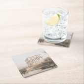 Trajan's kiosk, hypaethral-tempel bij Philae Egypt Kartonnen Onderzetters (Insitu)