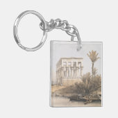 Trajan's kiosk, hypaethral-tempel bij Philae Egypt Sleutelhanger (Voorkant Links)