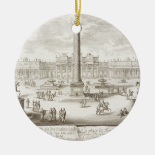 Trajan's Square Rome uit 'Entwurf einer History' Keramisch Ornament