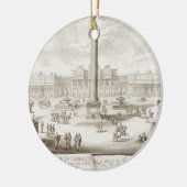 Trajan's Square Rome uit 'Entwurf einer History' Keramisch Ornament (Links)
