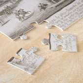 Trajan's Square Rome uit 'Entwurf einer History' Legpuzzel (Zijkant)