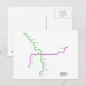 Traject Bangalore Briefkaart (Voorkant / Achterkant)