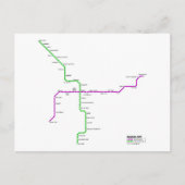 Traject Bangalore Briefkaart (Voorkant)