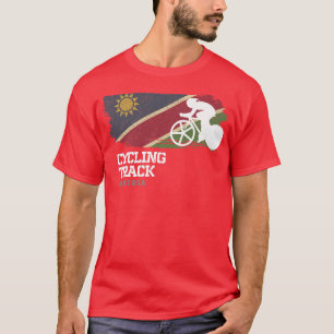 Traject Namibië Road Bike Racing Speed Cycli T-shirt