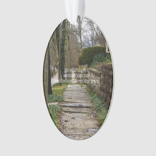 Traject op niveau ornament (voorkant)