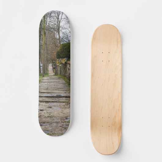 Traject op niveau skateboard (Voorkant)
