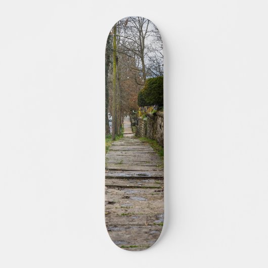 Traject op niveau skateboard (Voorkant)