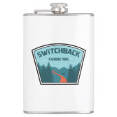 Traject van de omschakeling heupfles (Voorkant)