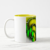 Trajecten in de natuur tweekleurige koffiemok (Links)