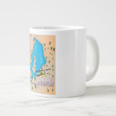 Trajectkaart van het Grote Afrikaanse meer van Kiv Grote Koffiekop (Voorkant rechts)