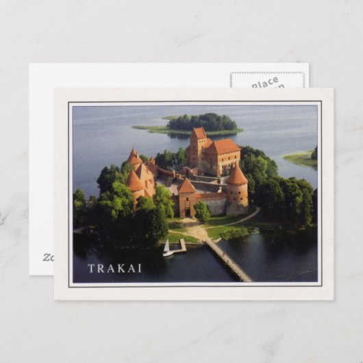 Trakai - Briefkaart (Voorkant / Achterkant)