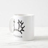Trakehner Koffiemok (Voorkant links)