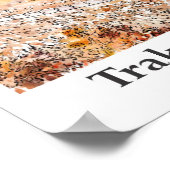 Trakoscan Castle Kroatië Travel Waterverf Poster (Hoek)