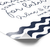 traktatie snoep bar marine foto afdruk (Hoek)