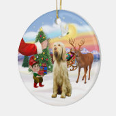 Traktatie voor een Spinone Italiano Keramisch Ornament (Links)