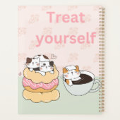 Trakteer uzelf Katten Planner (Achterkant)