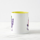 Trakteer uzelf, Paarse wasbeer met Icecream Mok (Midden)