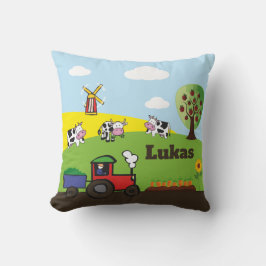 Traktor - Bauernhof | personalisierbares Kissen Kussen