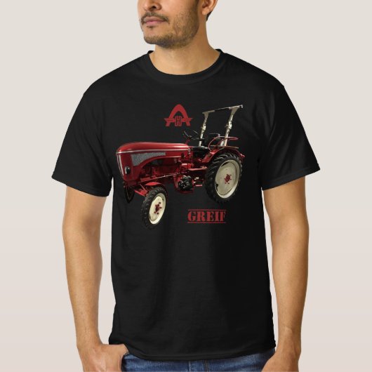 Traktor Hanomag Greif C115 T-shirt (Voorkant)