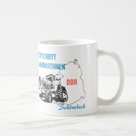 Traktoren DDR Design Koffiemok
