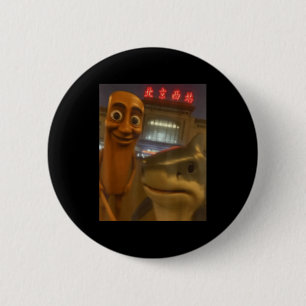Tralalero tralala & tung tung sahur Italiaans Ronde Button 5,7 Cm