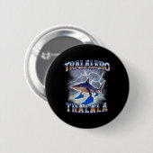 Tralalero Tralala Funny Shark Meme Bootleg Ronde Button 5,7 Cm (Voorkant /achterkant)