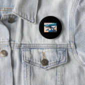 Tralalero Tralala Funny Shark Meme Ronde Button 5,7 Cm (In situ)