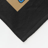 Tralalero Tralala Italiaans Brainrot Meme Verjaard Fleece Deken (Hoek)